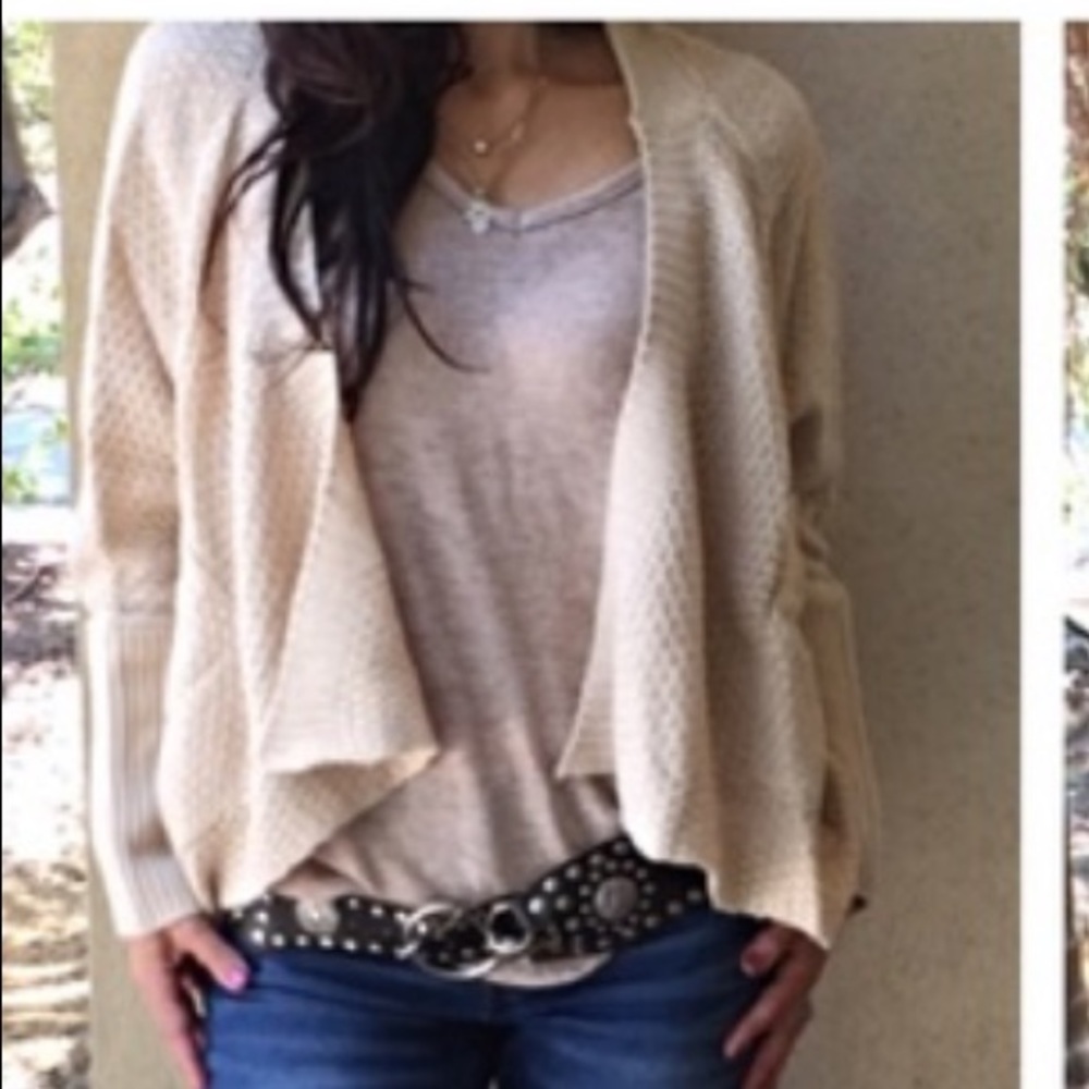 Knit kimono side pocket jacket - Picture 7 of 7